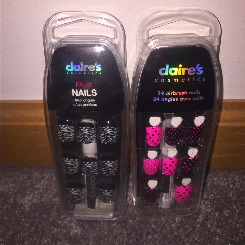 BUNDLE glue on nails